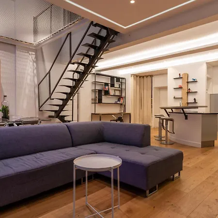 Loft Design & Familial Parc Des Buttes Chaumont Lägenhet *