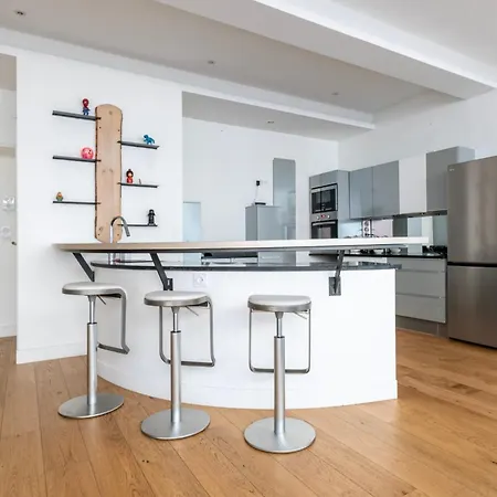 Lägenhet Loft Design & Familial Parc Des Buttes Chaumont