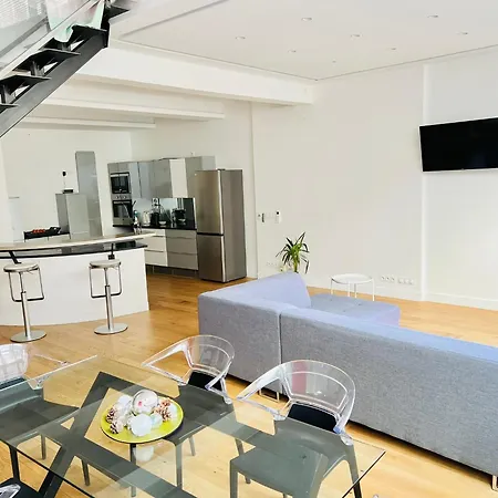Loft Design & Familial Parc Des Buttes Chaumont Lägenhet